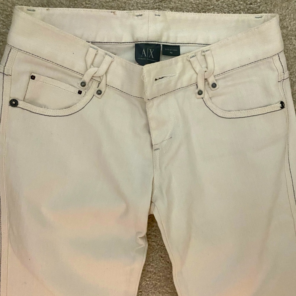 NWOT Armani exchange boot cut jeans Size P0